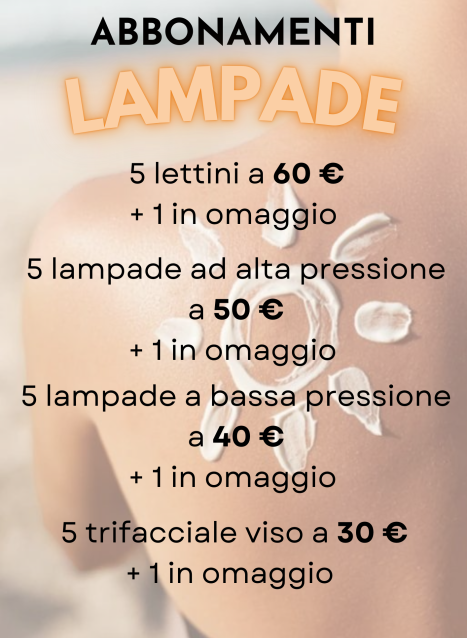 Abbonamenti Lampade