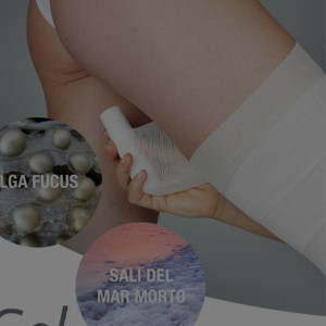 BENDAGGIO ALGA FUCUS E SALI DEL MAR MORTO